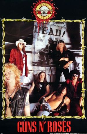 guns n roses poster